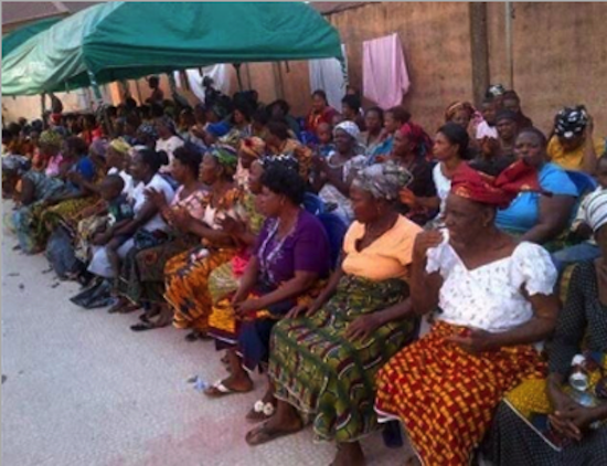 Mercy Johnson Donates Food and Clothing to 5000 Widows 8