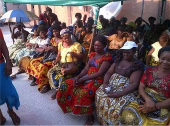 Mercy Johnson Donates Food and Clothing to 5000 Widows 9