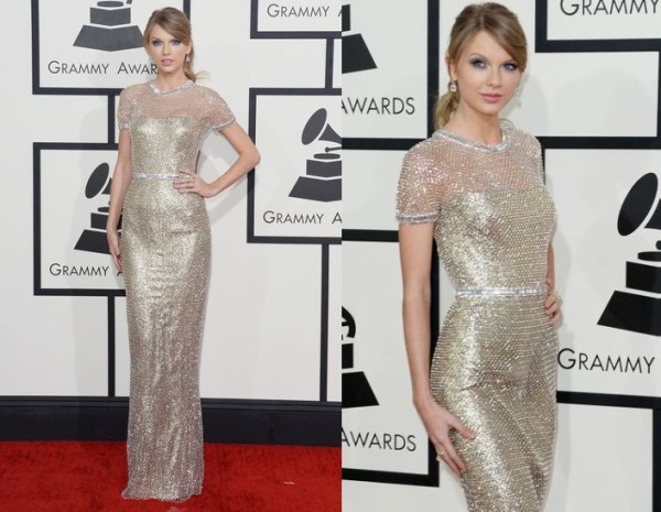 Grammys 2014 Taylor Swift in Gucci Premiere