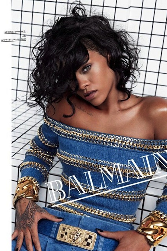 Rihanna is the New face of Balmian