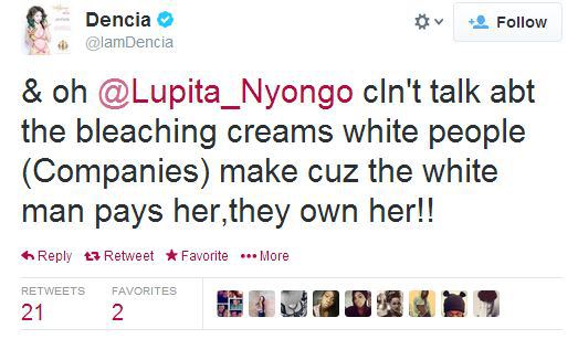 Dencia Responds to Lupita Essence Speech 1