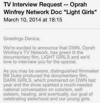 Dencia to Appear on Oprah Show