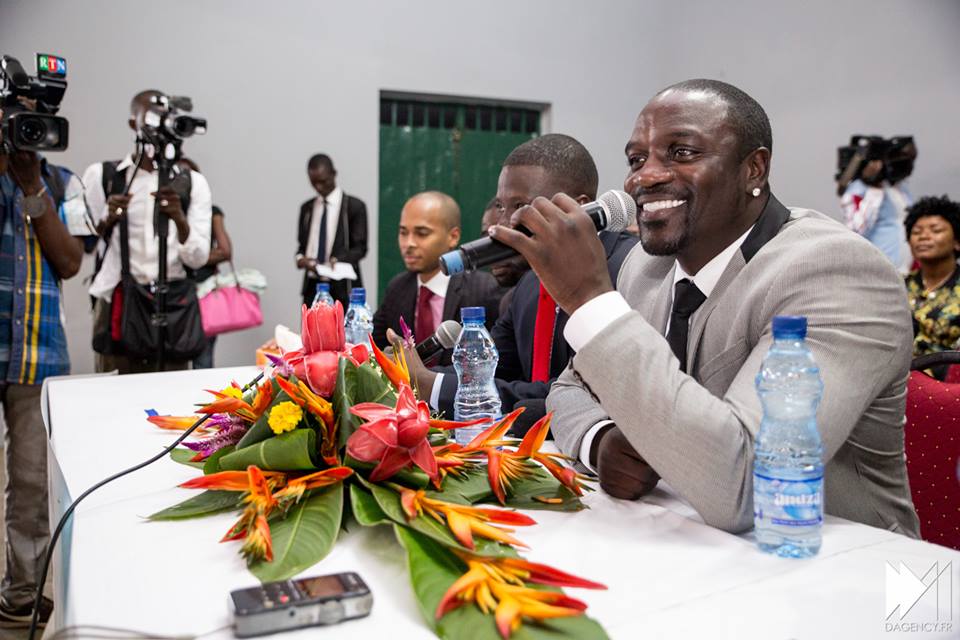 Akon in recent times in Gabon